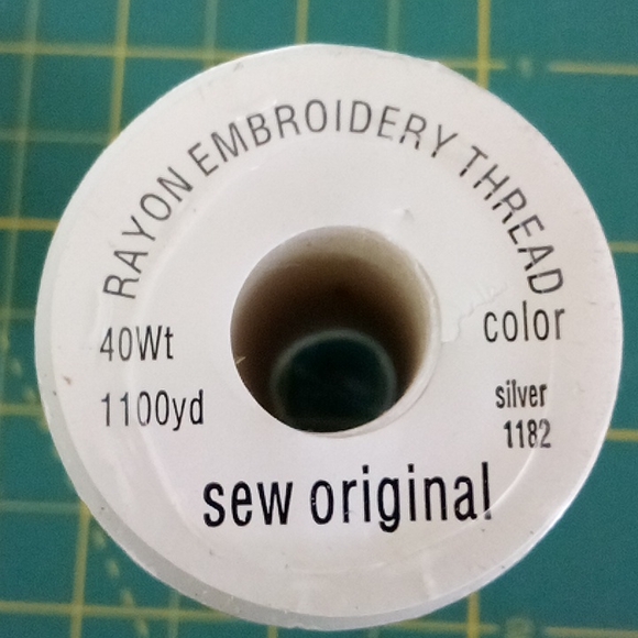 $1 Add-on Silver Pearl 1182 Rayon Embroidery Thread - Picture 4 of 6